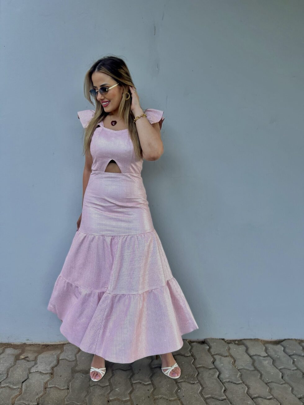 Vestido Midi Perfuro - Imagem 5