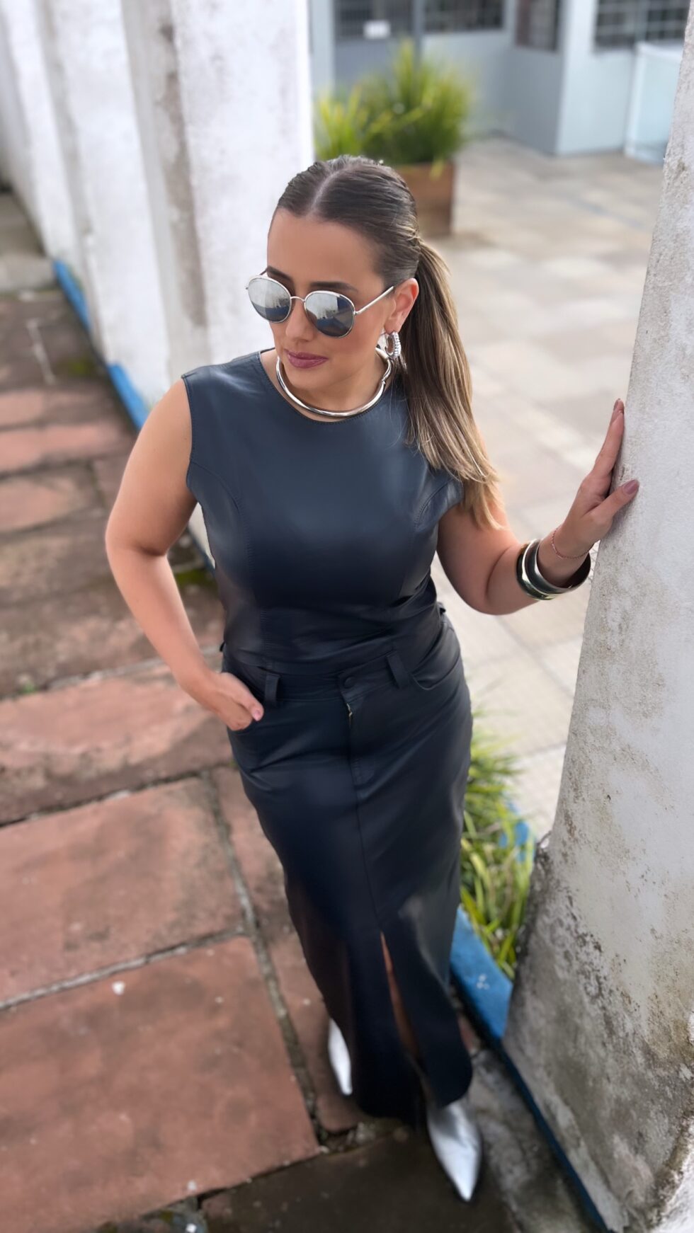 Saia Longa Jeans - Imagem 8