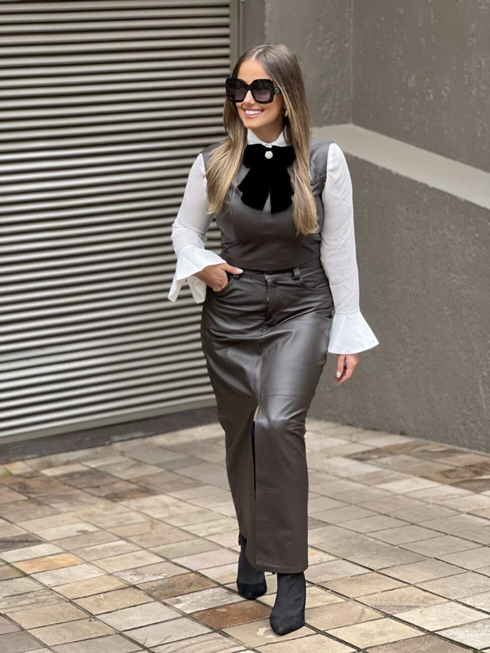 Saia Longa Jeans - Imagem 3