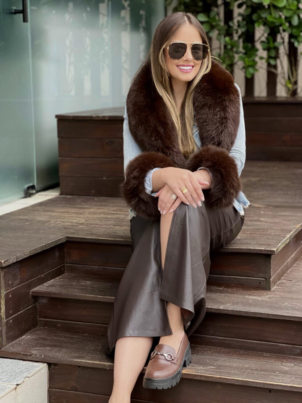 Saia Longa Jeans - Imagem 9