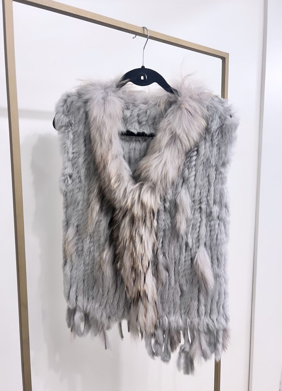 Colete de Pele Tramado - Imagem 9