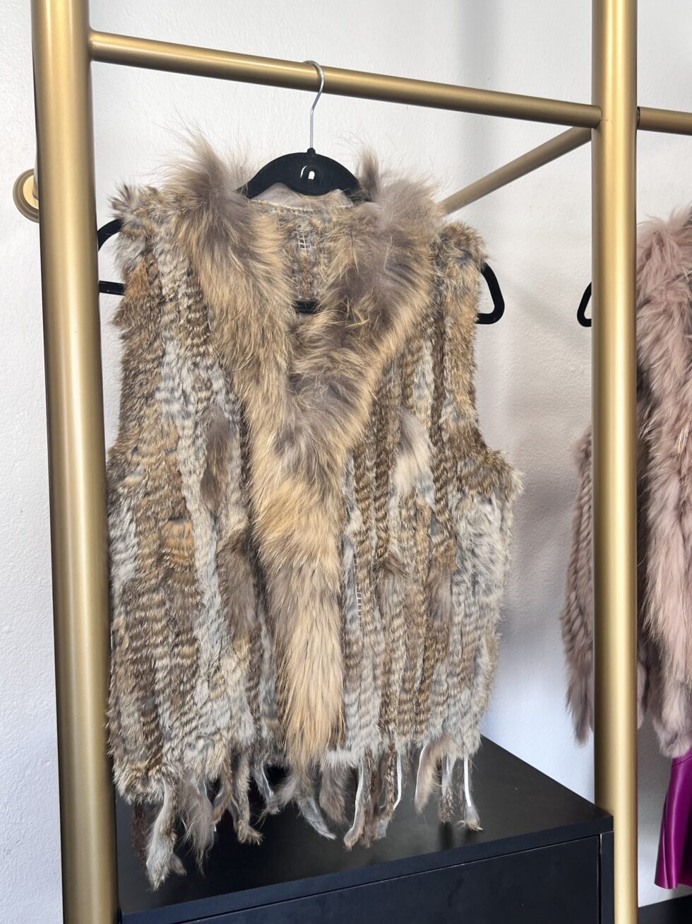 Colete de Pele Tramado - Imagem 2