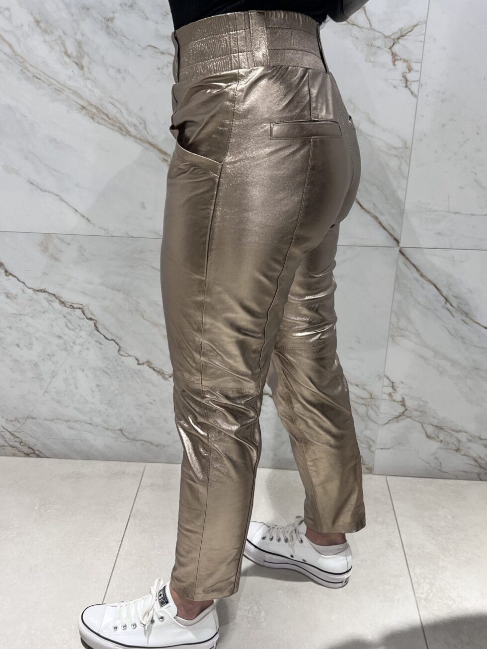 Calça Cós Elástico e Bolsos - Imagem 3