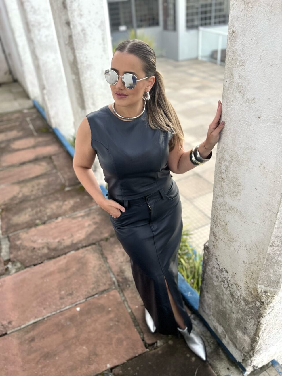 Saia Longa Jeans - Imagem 5