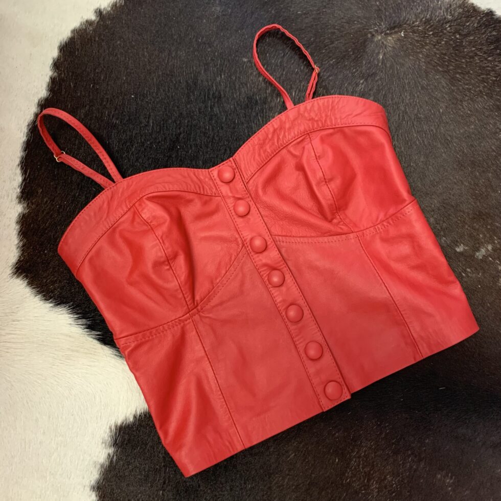 Blusa com Botões Forrados