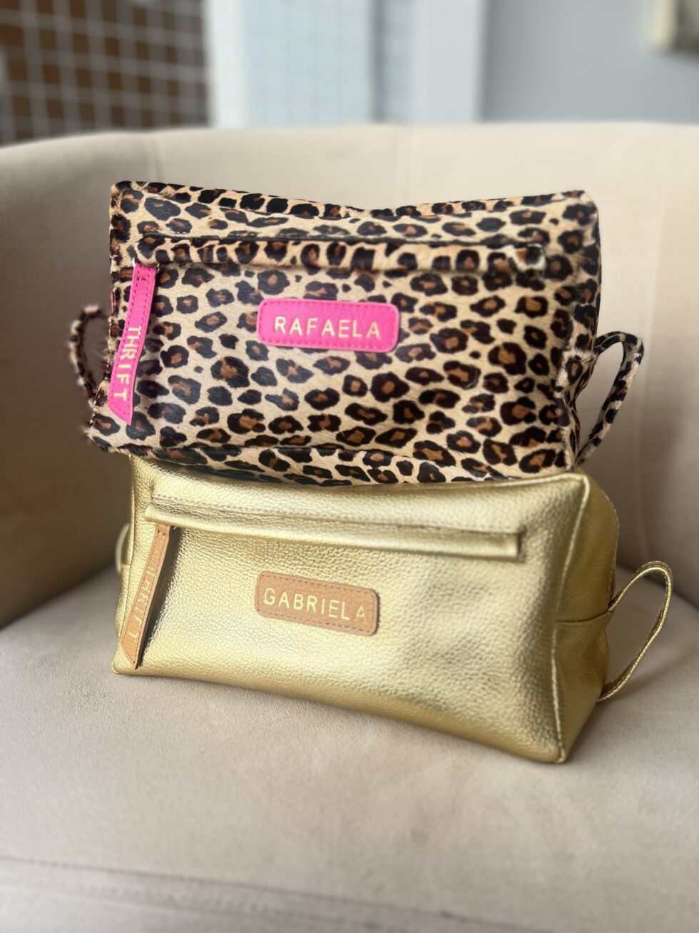 Nécessaire toda em couro - Imagem 3