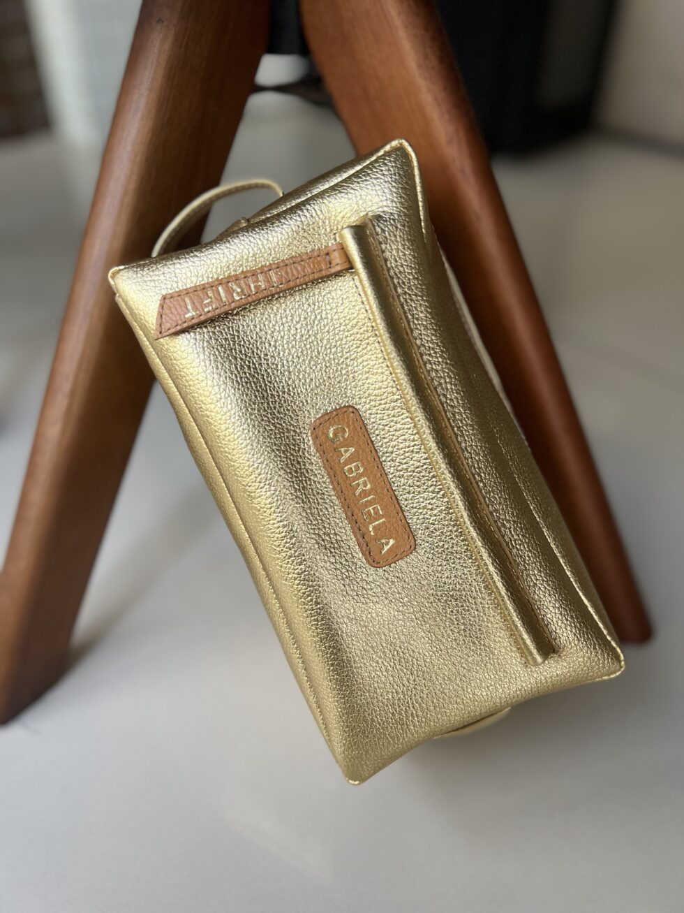 Nécessaire toda em couro - Imagem 4