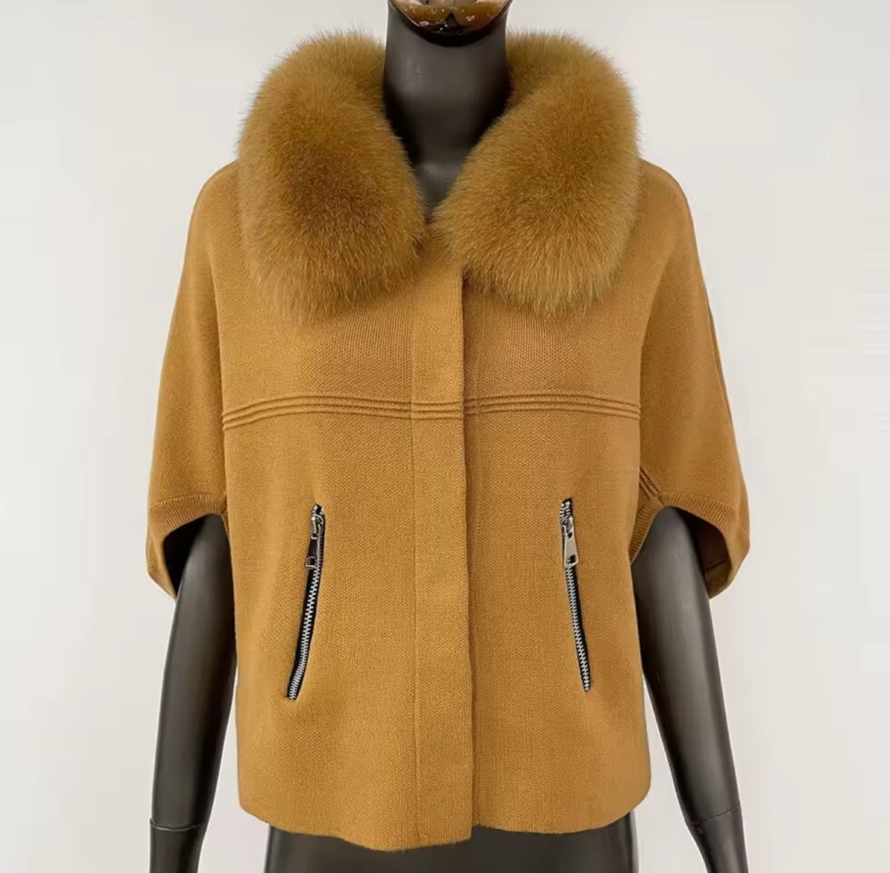 Casaqueto Cashmere com Pele - Imagem 6