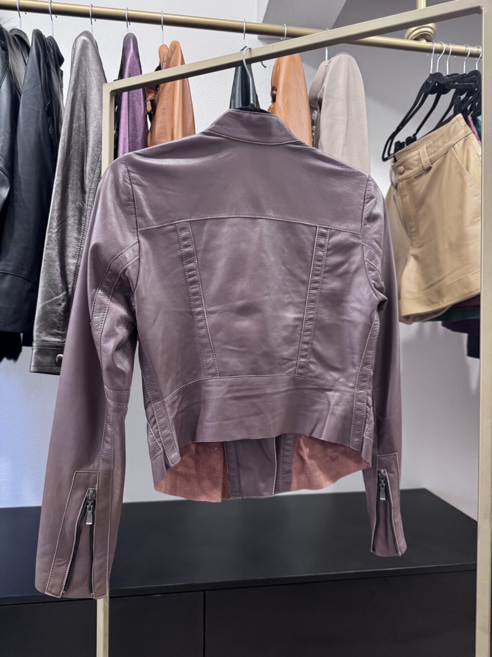 Jaqueta Biker Marrom Chocolate - P - Imagem 2